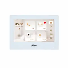 DAHUA - MONITOR IP LCD TÁCTIL 7P BLANCO WIFI POE PN DHI-VTH2621GW-WP