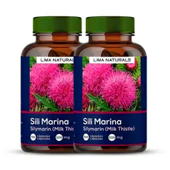 LIMA NATURALS - PACK X 02 - Silimarina - 100 Cápsulas