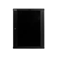 GENERAL - GABINETE DE PARED 15-RU 766 X 600 X 450 MM COLOR NEGRO l PN GAFPM15-645