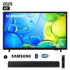 SAMSUNG - Televisor 40 FHD Smart TV UN40F6000F + Soundbar HW B400F