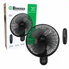 BOSSKO - VENTILADOR DE PARED BK-8210PD CON CONTROL REMOTO
