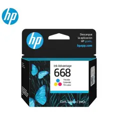 HP - TINTA 7FP36VL (668) TRICOLOR (DJ 2975 / 4375)