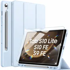 GENERICO - Mica + Funda De Galaxy Tab S10 Lite S10 Fe S9 Fe Porta S Pen