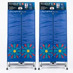 GENERICO - Secadoras de ropa eléctrica 1200w Secafácil DELUXE x 2 unidades