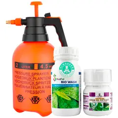 SM - Pack Aceite De Neem + Jabón Potásico + Pulverizador 2 Lt.
