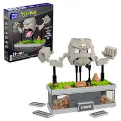 MATTEL - Set Mini Mega Pokémon Geodude Tipo Roca 355 Bloques