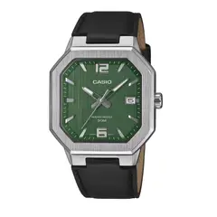 CASIO - Reloj Hombre Análogo Correa DE Cuero MTP-B195L-1A