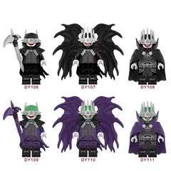 GENERICO - Dy106-111 Super Villano El Bat-Man Que Ríe DC Comics Super Héroes Mini Colección Bloques