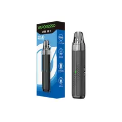 VAPORESSO - Vibe SE 2, 4,5 ml, 1400 mAh bateria - Diseño: Leather Black