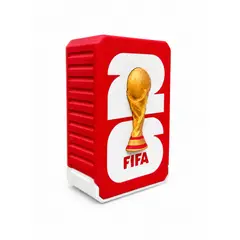 GENERICO - Estuche Porta Figuritas Oficial FIFA World Cup 2026 – Capacidad 200 Unidades
