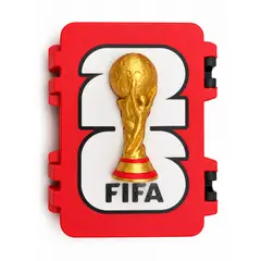 GENERICO - Estuche Porta Figuritas Oficial FIFA World Cup 2026 – Capacidad 300 Unidades
