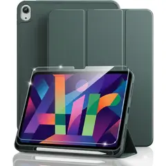 GENERICO - Mica + Funda Smart Case Para iPad Air 11 M4 Chip 2026 M3 M2