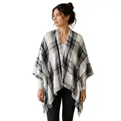 GENERICO - Capa Poncho Pashmina para mujer de invierno Casual