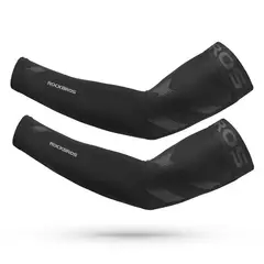 Rockbros - Mangas Deportivas XT056 Negro Protección UV