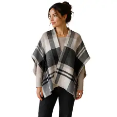 GENERICO - Capa Poncho Pashmina para mujer de invierno Casual