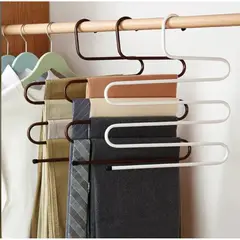 SM - 3 Perchero Colgador de Pantalones Multiusos 3 Niveles