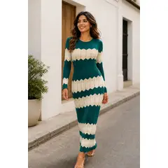 KUKUYU - Vestido de hilo tejido para mujer Mila