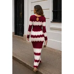 KUKUYU - Vestido de hilo tejido para mujer Mila