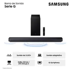 SAMSUNG - Soundbar Serie Q 3 . 1 . 2 Ch HW-Q600F