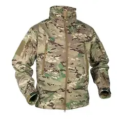 GENERICO - Casaca premium piel de tiburon softshell capucha oculta, outdoor, trekking, senderismo