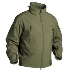 GENERICO - Casaca premium piel de tiburon softshell capucha oculta, outdoor, trekking, senderismo