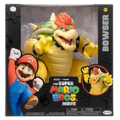 JAKKS PACIFIC - Super Mario Bros Figura Bowser Deluxe Pelicula