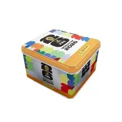GENERICO - COPA MUNDIAL FIFA 2026-ALBUM TAPA BLANDA Y 1 PAQUETON 104 SOBRES DE STICKERS + LATA COLECCIONABLE