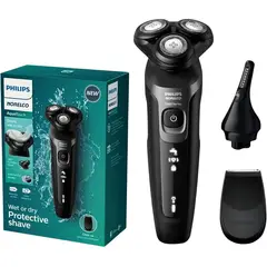 PHILIPS - Afeitadora eléctrica recargable AquaTouch 5D