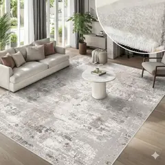 GENERICO - ALFOMBRA SEDA SINTETICA 230x180cm FS-129