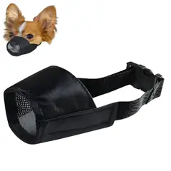 GENERICO - Bozal de Tela Hociquera Regulable para Perros Talla 0