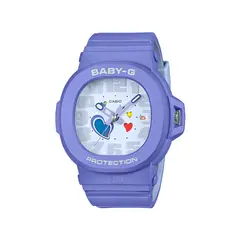 CASIO BABY G - Reloj Baby-G Color Lila Corazones