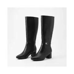 PALINI SHOES - Bota en punta con taco 5 color negro