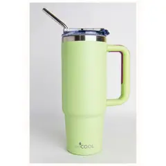GENERICO - Wecool Taza Verde Con Cañita 30oz