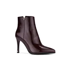 Via Uno - Botin BK211 Vino Napa Charol Taco 9.5 cm