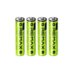 REMAX - - Batería recargable AAA Pack 4 unidades USB Lithium Battery 814mWh