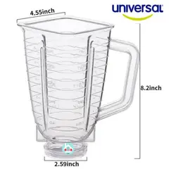 GENERICO - Vaso para licuadora Clásica UNIVERSAL de Vidrio