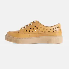 GINO BIGIONI - Zapatilla cuero para Mujer NEW cuero napa natural
