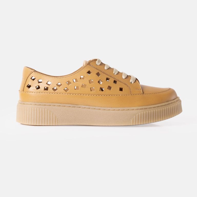Zapatilla cuero para Mujer NEW cuero napa natural