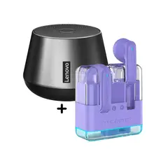 MONSTER - Combo Audifonos Airmars XKT12 Purpura + Parlante K3 PRO