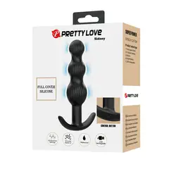PRETTY LOVE - Plug Anal Bolas Vibradoras Sidney 10 Modos Recargable USB