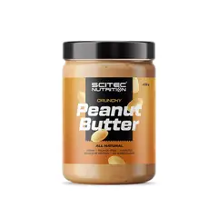 SCITEC NUTRITION - Crunchy Peanut Butter - Mantequilla de Mani Crujiente 400 G