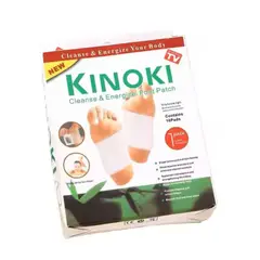 GENERICO - Parches Detox Pies Kinoki Adhesivos Relajantes Descanso Nocturno 10 Pads Bienestar y Relax