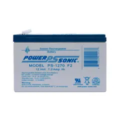 HONEYWELL - BATERÍA DE 12V7AH SISTEMA ALARMA CONTRA INCENDIO NEGRO PN BAT-1270