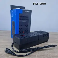 GENERICO - Estabilizador / Regulador Automático de Voltaje 1300VA – 650W con 8 Receptáculos Universales