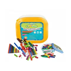 TOYS MASTER - Regleta Fraccionada 136pcs