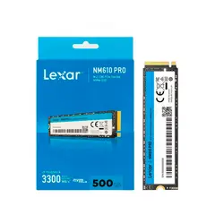 LEXAR - DISCO SOLIDO 500GB M2 NVME NM610 PRO