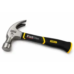 STANLEY - Martillo de uña curva 16 oz FatMax profesional
