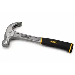 DEWALT - Martillo de uña 22 oz acero una pieza profesional