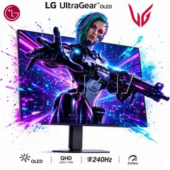 LG - Monitor Gaming UltraGear OLED 27 27GX704A QHD 240Hz 0.03ms
