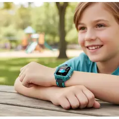 GENERICO - SMARTWATCH Q19 CHIP LLAMADAS RASTREO CÁMARA VERDE